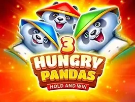 3 Hungry Pandas Hold and Win